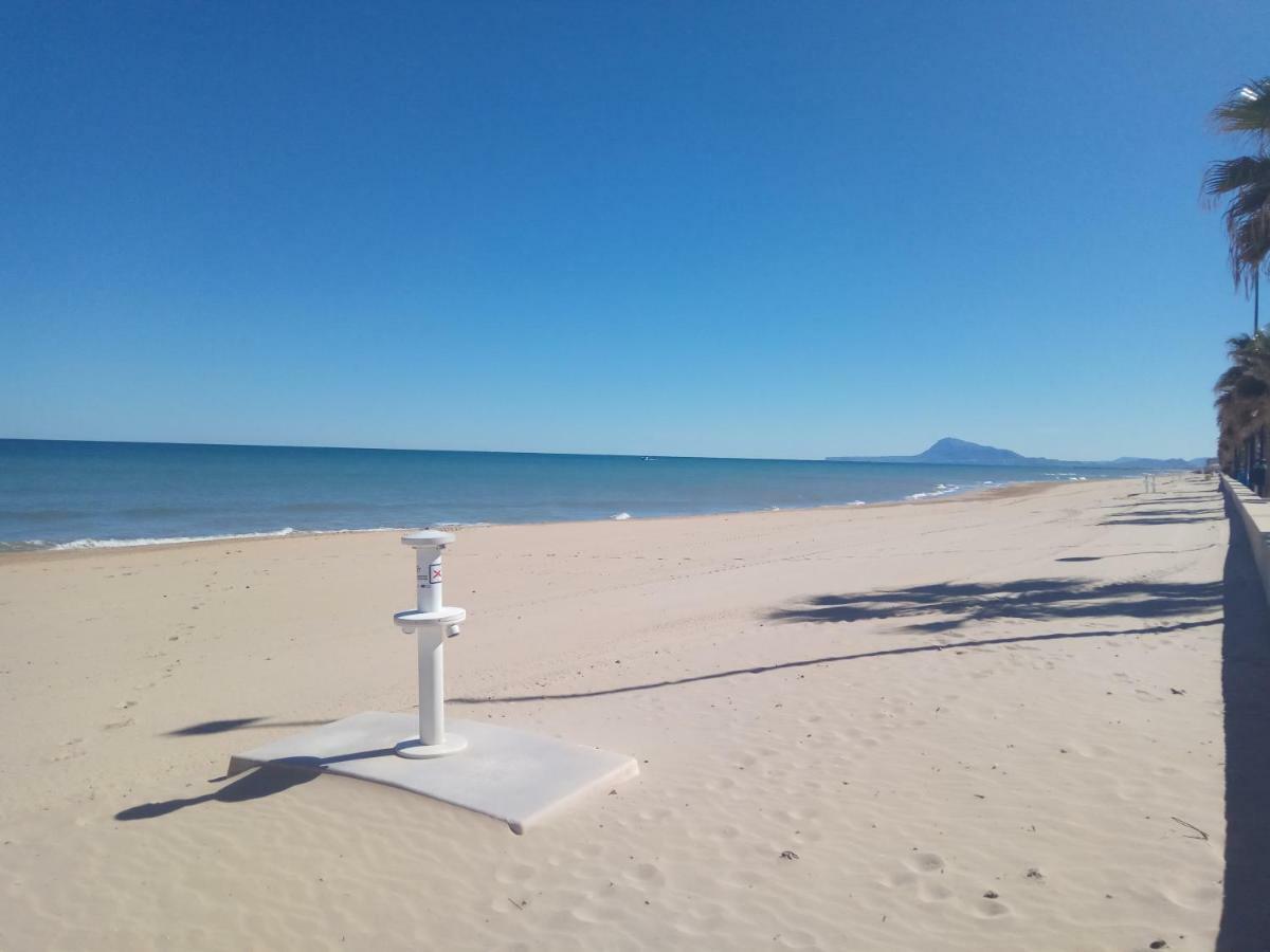 Apartamento Junto A Playa Con Piscina Miramar Exteriör bild